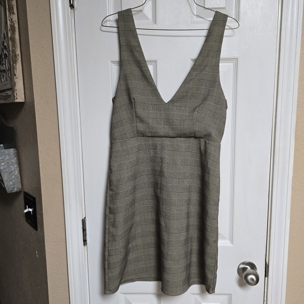 Everly Women Gray‎ Casual Dress S